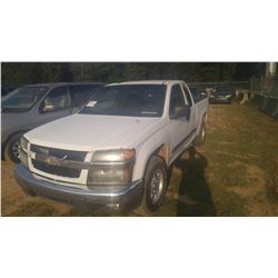 2008 CHEVROLET PICKUP, VIN/SN:1GCCS39E688189953 - EXT CAB, GAS ENG, A/T, ODOMETER READING 223,444 MI