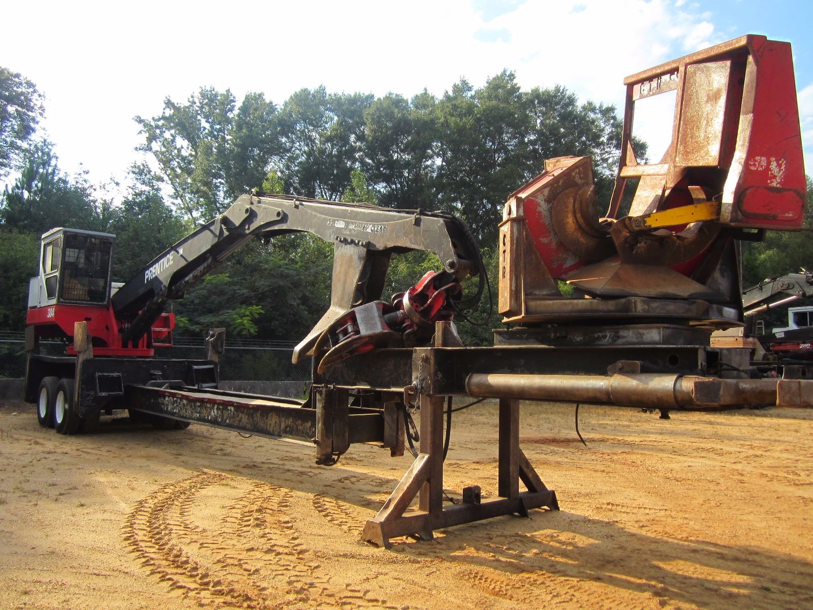 Prentice 384 PRENTICE 384 LOG LOADER, VIN/SN:PR57986 CUMMINS ENG, ECAB, CTR 450 ...