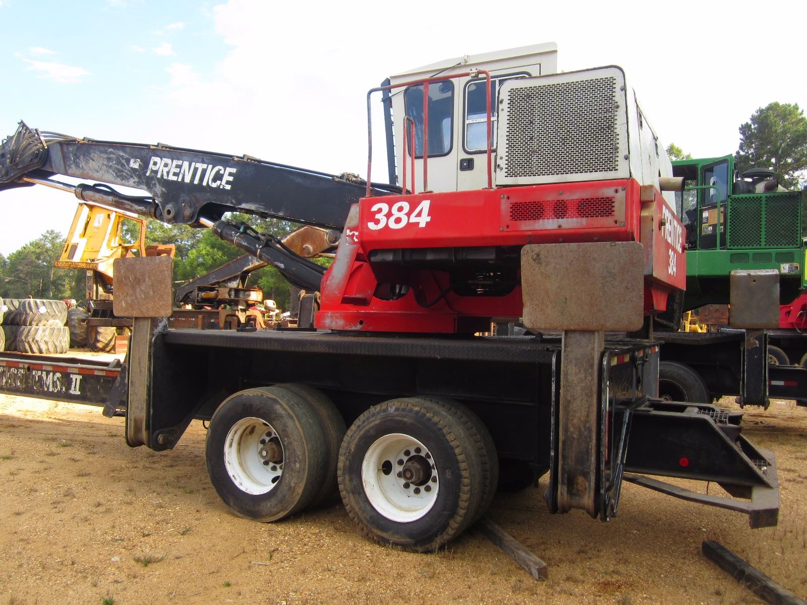 Prentice 384 PRENTICE 384 LOG LOADER, VIN/SN:PR57986 CUMMINS ENG, ECAB, CTR 450 ...