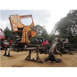 BARKO 225 LOG LOADER, - CTR DELIMBER, ECAB, DIESEL ENGINE, MTD ON T/A TRAILER, 11T22.5 TIRES