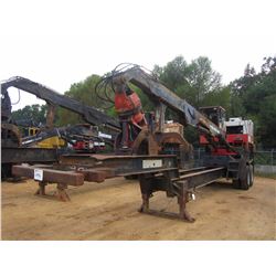 PRENTICE 210E LOG LOADER, VIN/SN:P53294 - JD DIESEL ENG, ECAB, MTD ON PITTS T/A TRAILER, S/N 960740,