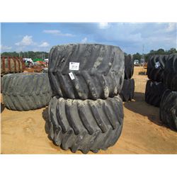 (2) LOG SKIDDER TIRES W/RIMS