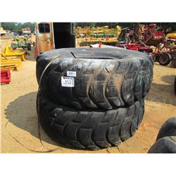 (2) 29.5-33 RADIAL TIRES
