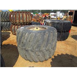 LOG SKIDDER TIRE W/RIM