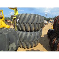 (4) SKIDDER TIRES W/ RIMS