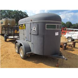 2 HORSE T/A TRAILER, 215/70R15 TIRES