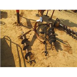 AUGER 3 PTH, PTO DRIVE, W/ 8" BIT & 10" BIT