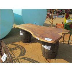 100" LONG TEAK WOOD TABLE TOP