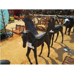 ALUMINUM PEGASUS THE FLYING HORSE