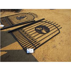 48" METAL TREE OF LIFE GATE W/ POST