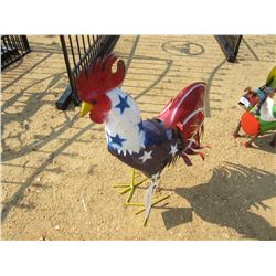 38" METAL ROOSTER