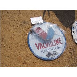 VALVOLINE OIL METAL SIGN