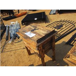 WOOD COOLER TABLE