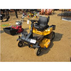 COB CADET Z FORCE S ZERO TURN MOWER, VIN/SN:1A290Z20056 - 48", METER READING 333 HOURS