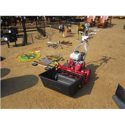 TRU CUT C-27 REEL MOWER, VIN/SN:834556 - HONDA 160 ENGINE, 37" CUT, 7 BLADE REEL, FRONT MOUNT, CATCH