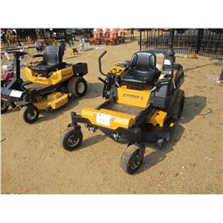 CUB CADET Z FORCE ZERO TURN MOWER, VIN/SN:1L164H50031 - 48", METER READING 167 HOURS