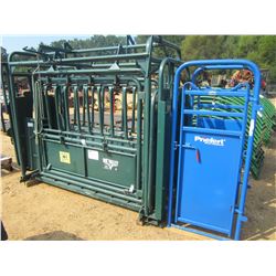 BIG VALLEY CATTLE SQUEEZE, - W/ HEAD CATCHER