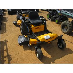 CUB CADET RZT-L ZERO TRUN MOWER, VIN/SN:1B016H10205 - 50", METER READING 9 HOURS