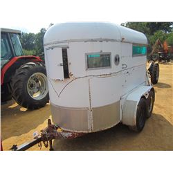 FELPS STOCK TRAILER, - T/A, 2 HORSE, P235/75R15 TIRES