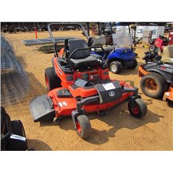 KUBOTA ZD331 LAWN MOWER, VIN/SN:12755 - 72" DECK, ZERO TURN, DIESEL ENGINE, ROLL BAR, METER READING 