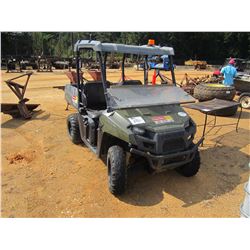 2015 POLARIS RANGER 570EF SIDE BY SIDE, VIN/SN:4XARH57AKEEZ47510 - 4X4, GAS ENGINE, CANOPY, WINDSHIE