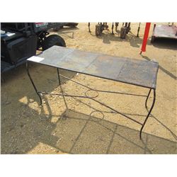 24" X 60" EXPANDABLE METAL TABLE