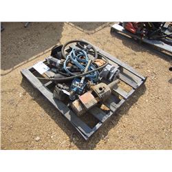 (1) PALLET MISC PARTS