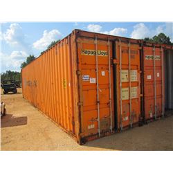 40' STEEL SHIPPING CONTAINER
