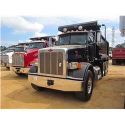 2015 PETERBILT 365 DUMP, VIN/SN:1NPSX7TX7FD273968 - 45OHP CUMMINS ISX-12 ENGINE, EATON AUTO TRANS, 4