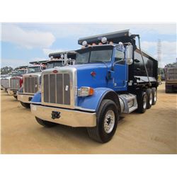 2015 PETERBILT 365 DUMP, VIN/SN:1NPSX7TX5FD273970 - 450HP CUMMINS ISX-12 ENG, EATON AUTO TRANS, 46K 