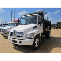 2009 HINO 338 DUMP, VIN/SN:5PVNV8JT194S51372 - S/A, 260HP HINO J08E-TW ENG, 6 SPD TRANS, 21K REARS,