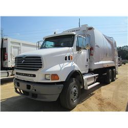 2009 STERLING LT9500 GARBAGE TRUCK, VIN/SN:2FZHAZDE79AAC5345 - T/A, CAT C13 DIESEL ENG, ALLISON A/T,