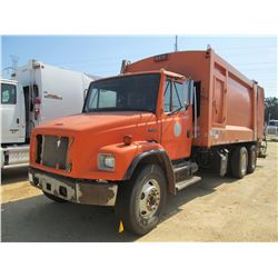 2001 Freightliner FL80 GARBAGE TRUCK, VIN/SN:1FVHBXAK01HJ27893 - T/A, 3126 CAT DIESEL ENG, ALLISON A