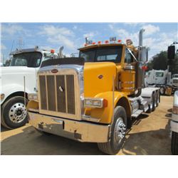 2004 PETERBILT 378 TRUCK TRACTOR, VIN/SN:1XPFPBTX24N828665 - TRI-AXLE, 525 HP CAT C15 DIESEL ENG, 18
