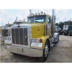 1999 PETERBILT 378 TRUCK TRACTOR, VIN/SN:1XPFDB9X0XN478697 - T/A, 475 HP CAT 3406 DIESEL ENG, 10 SPD