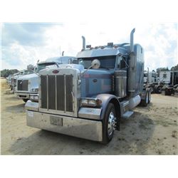 2000 PETERBILT 379 TRUCK TRACTOR, VIN/SN:1XP5DB9X6YD480943 - T/A, 475HP CAT 3400 DIESEL ENG, 18 SPD 