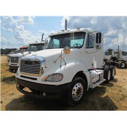 2004 FREIGHTLINER COLUMBIA TRUCK TRACTOR, VIN/SN:1FUJA6CV34PM54776 - T/A, 460HP MERCEDES BENZ DIESEL