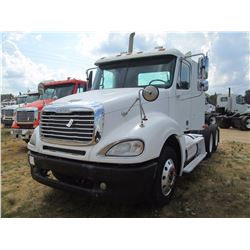 2004 FREIGHTLINER COLUMBIA TRUCK TRACTOR, VIN/SN:1FUJA6CV14LN14819 - T/A, 460 HP MERCEDES BENZ ENG, 