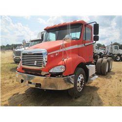 2007 FREIGHTLINER COLUMBIA TRUCK TRACTOR, VIN/SN:1FUJF0DEX7LU68490 - T/A, C13 CAT DIESEL ENG, 10 SPD