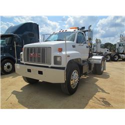 2002 GMC C7500 TRUCK TRACTOR, VIN/SN:1GDM7H1C92J516404 - S/A, CAT 3126 DIESEL ENG, 9 SPD TRANS, 12K 