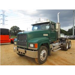 2000 MACK CHN 613 TRUCK TRACTOR, VIN/SN:1M1AA18Y2YW125771 427 HP MACK DIESEL ENG, 10 SPD TRANS, 38K 