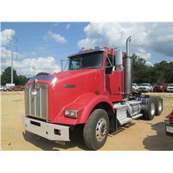 2006 KENWORTH T800 TRUCK TRACTOR, VIN/SN:1XCDDB9X66J157749 - T/A, 475 HP CAT C15 DIESEL ENG, 10 SPD 