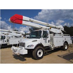 2007 FREIGHTLINER BUSINESS CLASS M2 BUCKET TRUCK, VIN/SN:1FVACVDV7HX27556 - S/A, CAT C7 DIESEL ENG, 