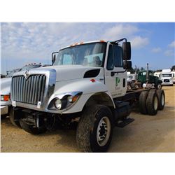 2008 INTERNATIONAL 7400 WORKSTAR CAB & CHASSIS, VIN/SN:1HTWGAZT58J641551 - T/A, 300 HP INT ENG, ALLI