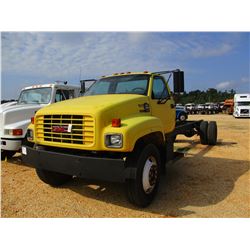 1997 GMC 6500 CAB & CHASSIS, VIN/SN:1GDJ7H1P1VJ850355 - S/A, GAS ENGINE, ALLISON A/T, 264" W/B, 11R2