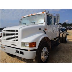 1999 INTERNATIONAL 4700 CAB & CHASSIS, VIN/SN:1HTSCAAL7XH639232 - CREW CAB, INTERNATIONAL DIESEL ENG