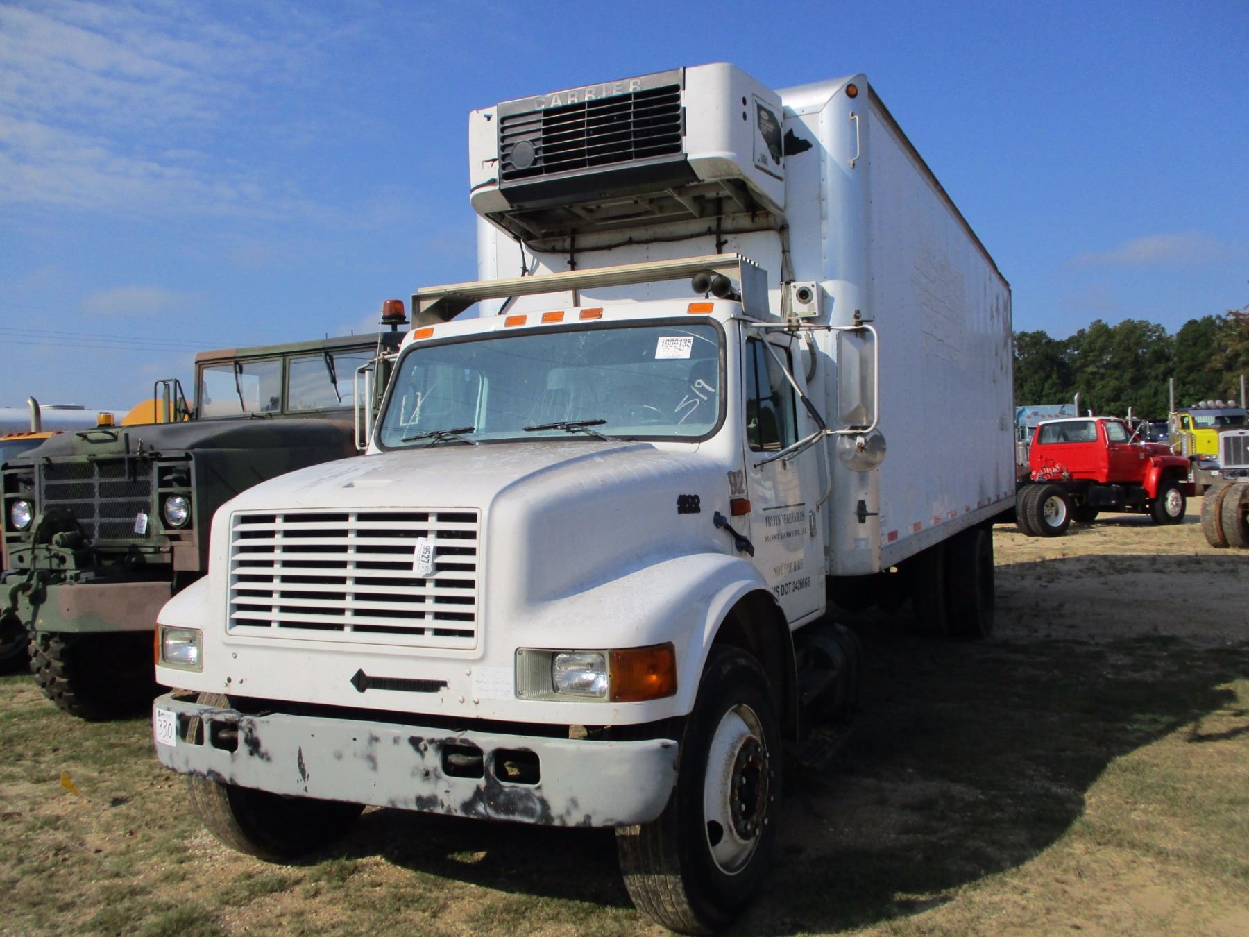 2000 INTERNATIONAL 4700 REEFER TRUCK, VIN/SN1HTSCAAN3YH258979 S/A