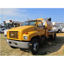 2001 CHEVROLET C6500 SEWER TRUCK, VIN/SN:1GBG6H1C71J509846 - S/A, CAT DIESEL ENGINE, A/T, SRECO-FLEX