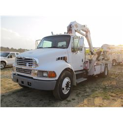 2001 STERLING ACTERRA TIRE TRUCK, VIN/SN:2FZAAMAK31AH80936 - S/A, CAT 316 ENG, 6 SPD TRANS, IMT 1291