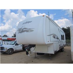 2006 SANDPIPER 315 BHT GOOSENECK TRAILER, VIN/SN:4X4FSAH296J020406 - T/A, 3 SLIDE-OUTS